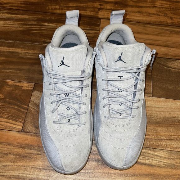 Nike Air Jordan 12 Low Retro \'Wolf Grey\' SKU: 308317 002 Size 13 main image 11